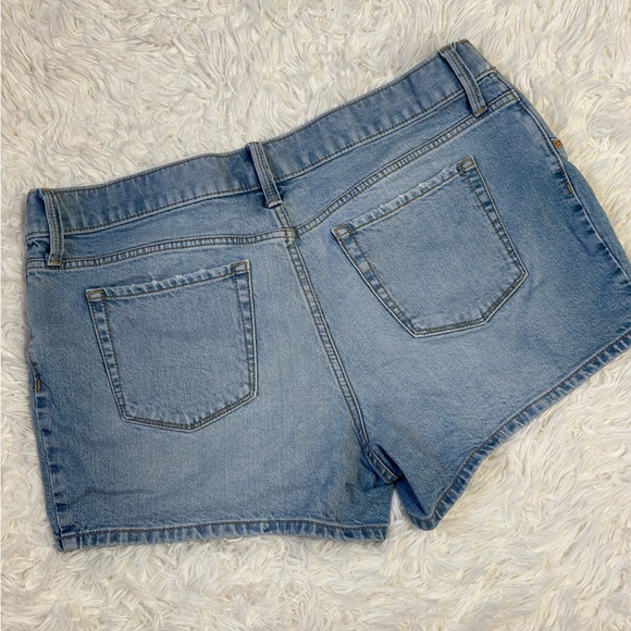 Isabel Maternity Jean shorts - Picture 3 of 8
